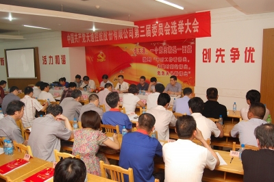 2011年，中共天通控股股份有限公司第三届委员会第一次会议召开